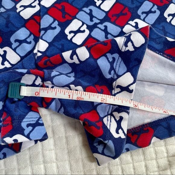 Vineyard Vines girl Large 14 red white blue shorts - Picture 3 of 5